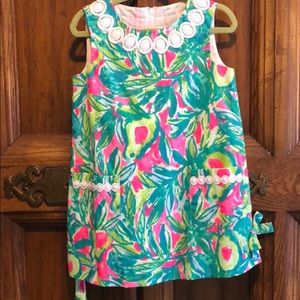 Lilly Pulitzer Girls Avocado Shift Dress
